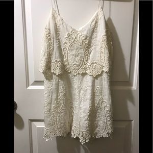 Dolce Vita Lace Romper